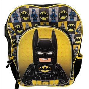 Lego Movie 2 Batman Junior Backpack for Kids 3D School Bag Superhero Rucksack